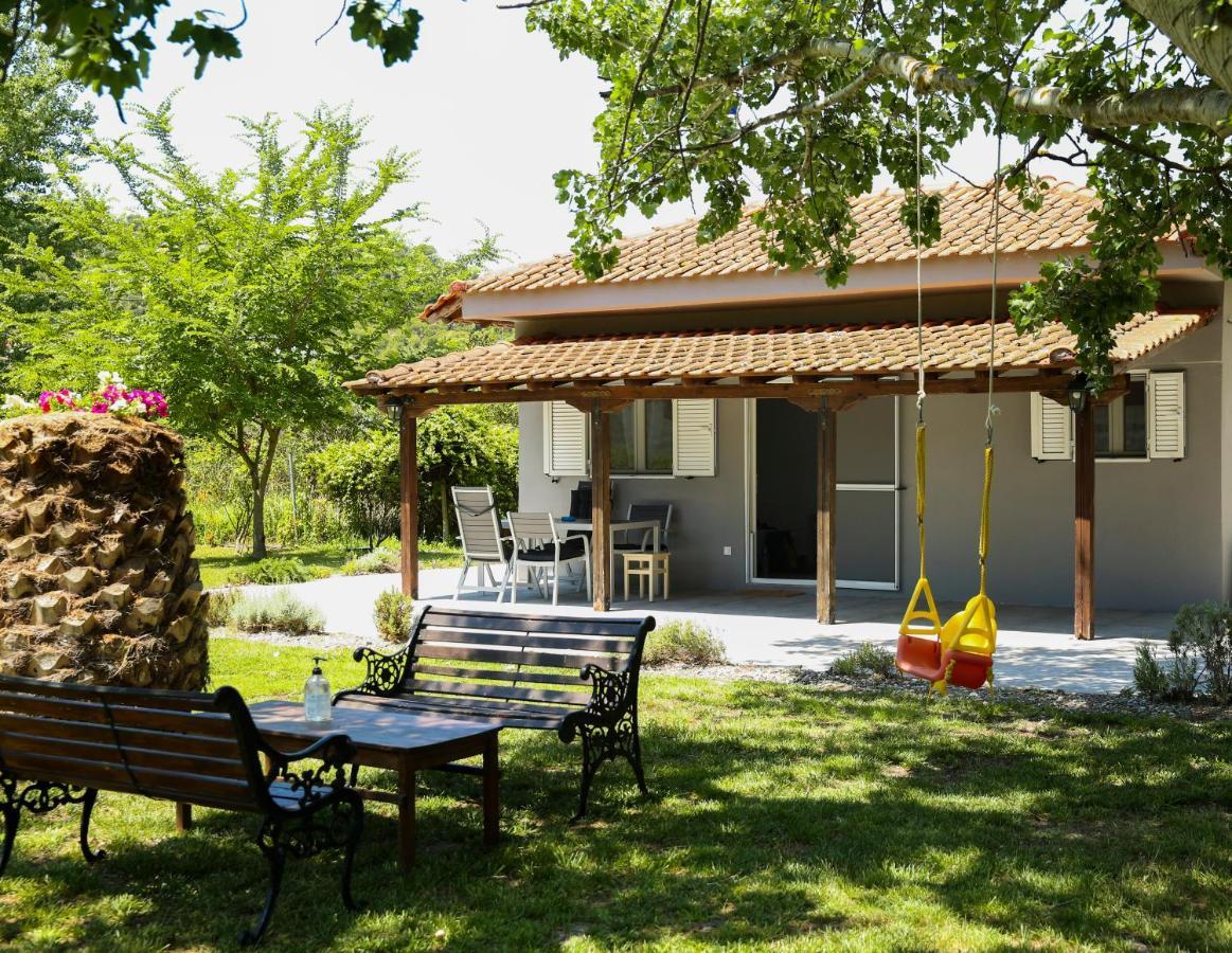 Villa Elena Ormos Panagias Bagian luar foto
